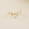 Tapered Baguette Curve Band