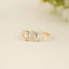 Oval Trilogy Ring