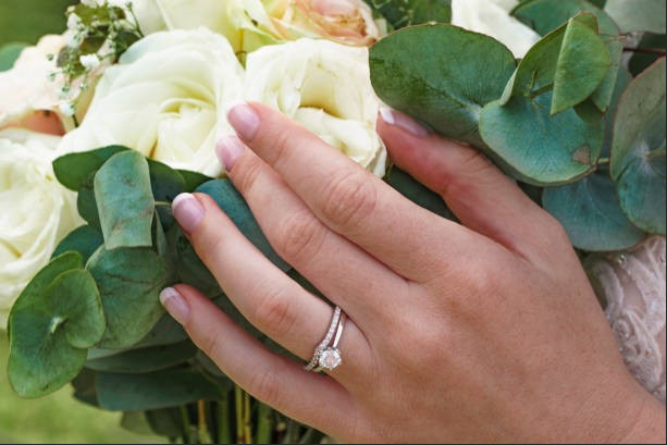 How to Pair a Wedding Band with a Radiant Engagement Ring