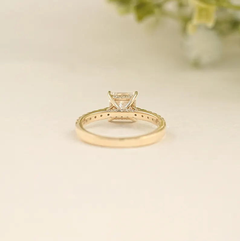 Princess Hidden Halo Ring