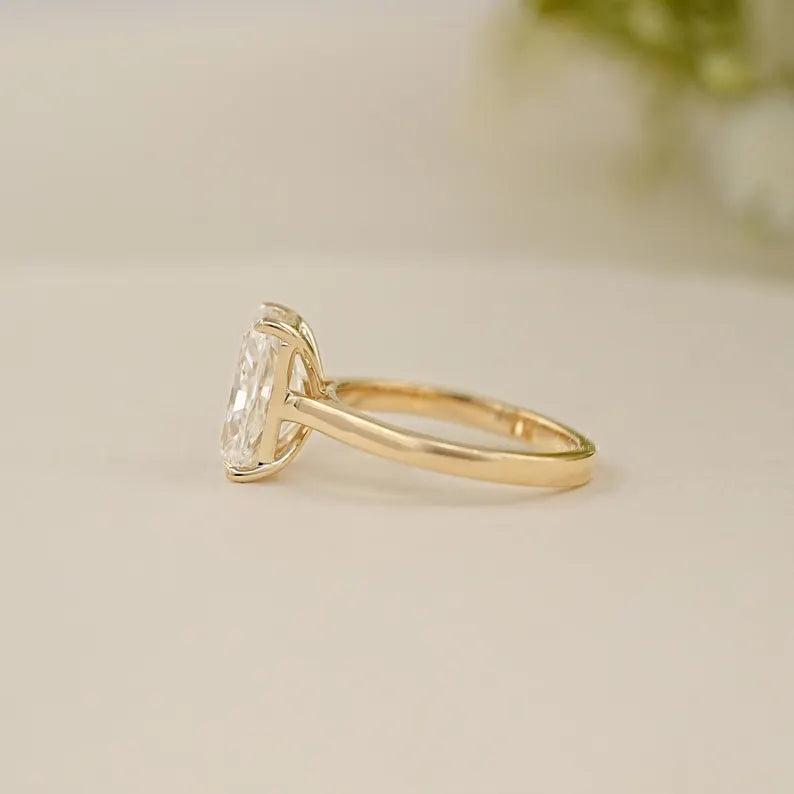 Radiant Solitaire Ring