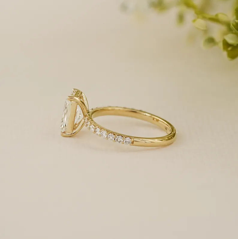 Radiant Pave Ring