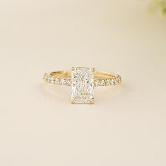 Radiant Pave Ring