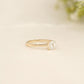 Asscher Double Claw Ring