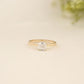 Asscher Double Claw Ring