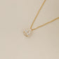 Pear Solitaire Diamond Necklace