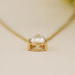 Pear Solitaire Diamond Necklace