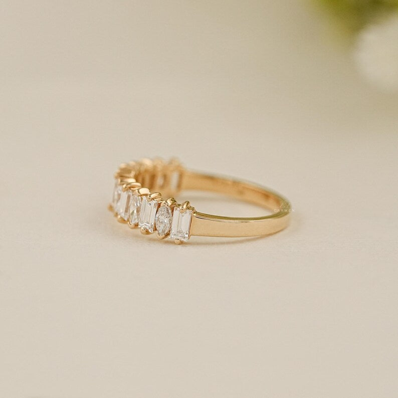 Baguette Marquise Band