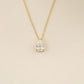 Pear Solitaire Diamond Necklace
