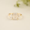 Emerald Trilogy Ring