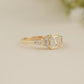 Asscher Five Stone Ring