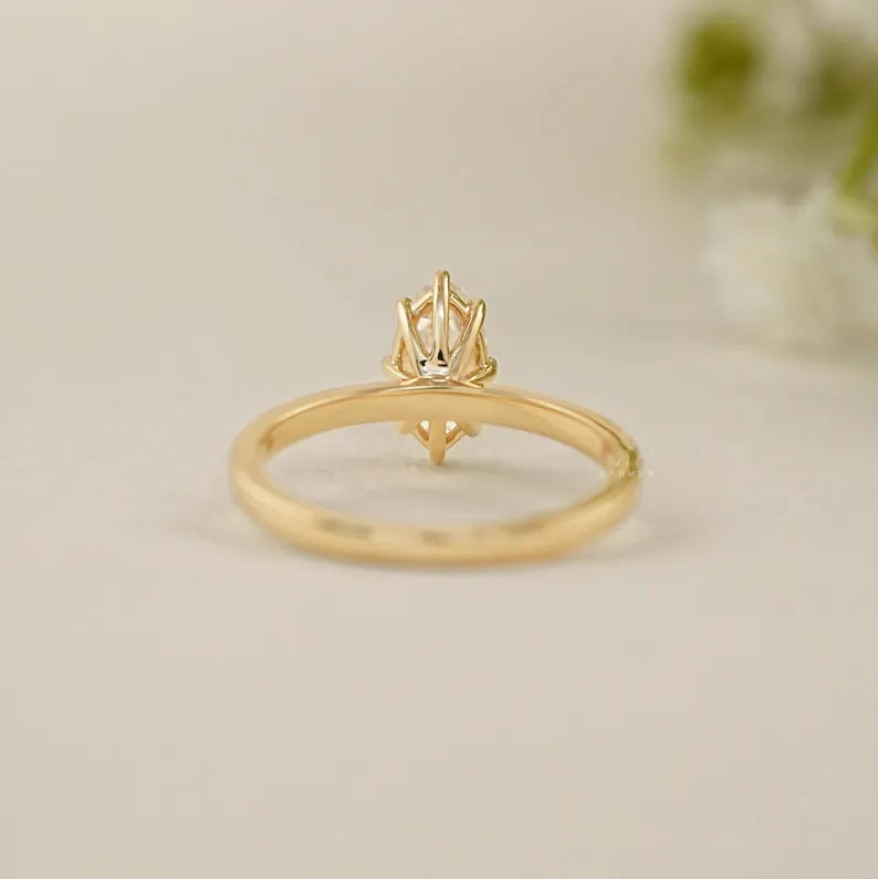 Old Mine Oval Ring