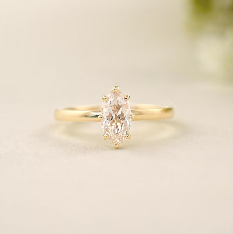 Old Mine Oval Ring