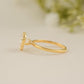 Heart Bezel Solitaire Ring
