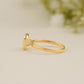 Asscher Bezel Solitaire Ring