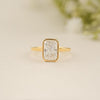 Radiant Bezel Ring