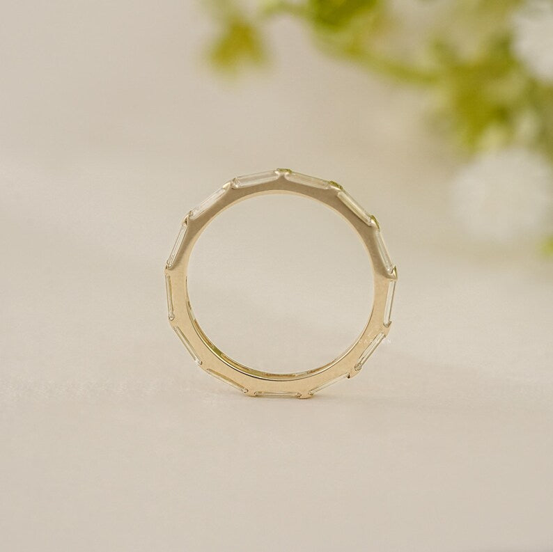Baguette Diamond Band