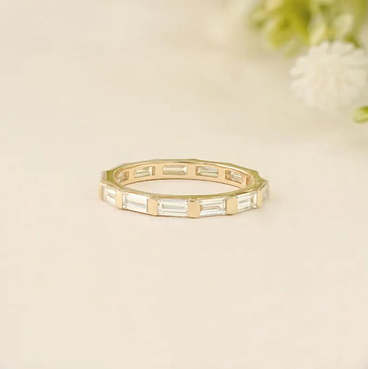 Baguette Diamond Band