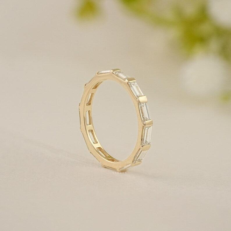 Baguette Diamond Band