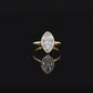 Marquise Bezel Solitaire Ring