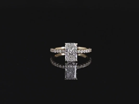 Radiant Pave Ring