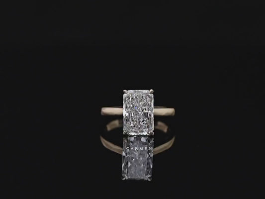 Radiant Solitaire Ring