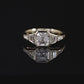 Asscher Five Stone Ring