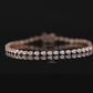 Pear Diamond Tennis Bracelet